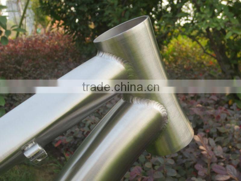 2014 newest style 29er titanium helix mtb bike frame
