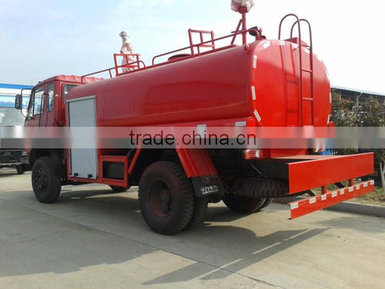 2015 hot sale Dongfeng water truck for sale ,10000 liter fire truck water capacity