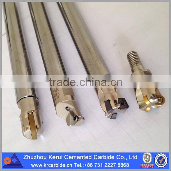 Tungsten steel cutter bar, alloy hole CNC lathe anti seismic rod