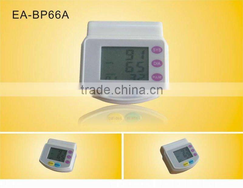 professional digital Wrist Blood Pressure meter for elder's health EA-BP66B