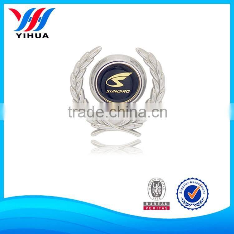 Custom chrome car emblem badge logo / high quanlity abs auto emblems