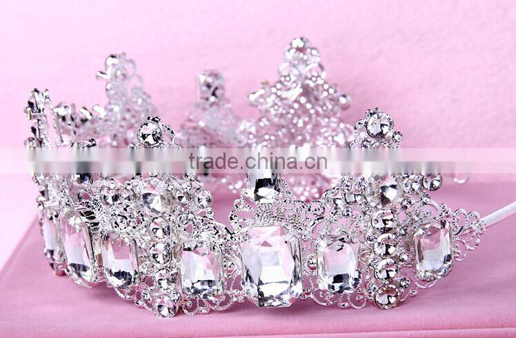 European vintage King and queen crowns for sale