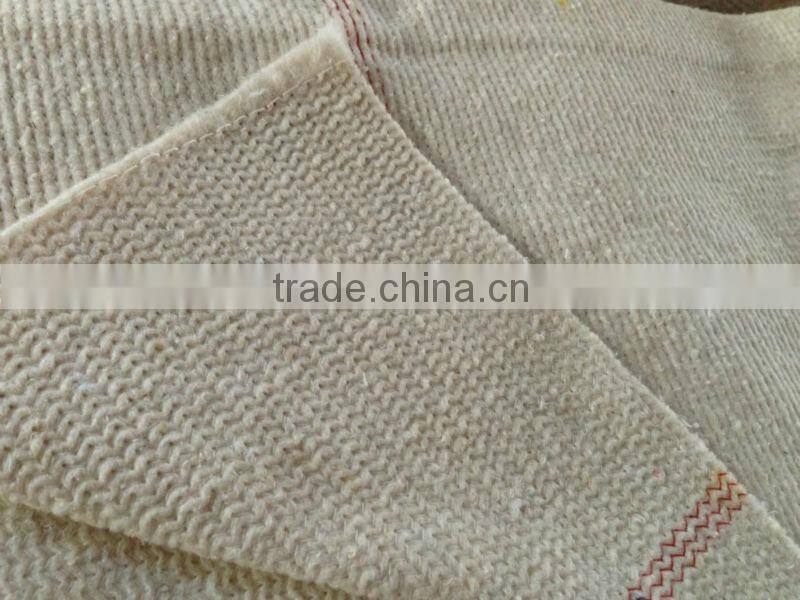 recycled cotton white floor cleaning rags