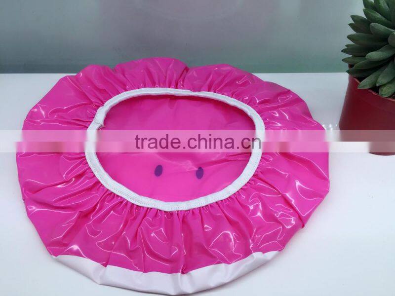 cartoon baby waterproof shower cap