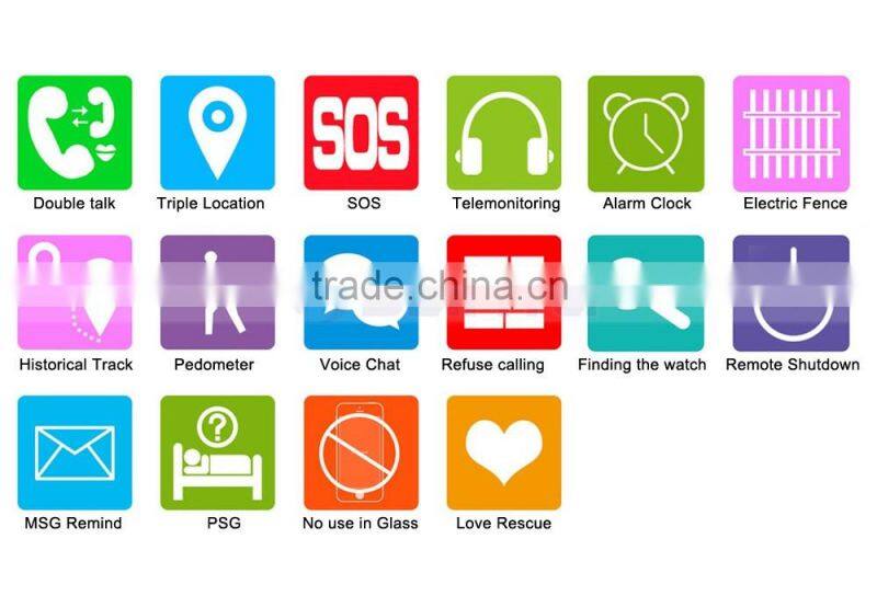 Colorful 1.44inch Screen Kids Phone Wrist Watch Mobile Phone GPS Child Locator Watch