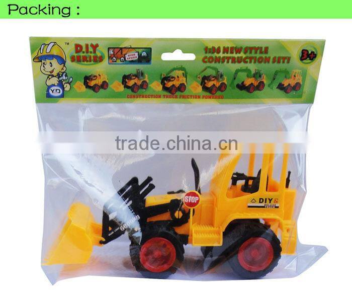1:36 scale kids friction mini farm tractor toy