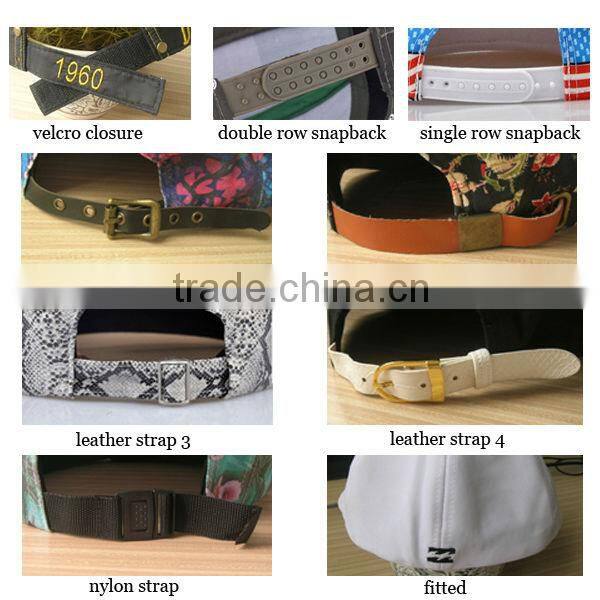 new design embroidery custom made snapback hats