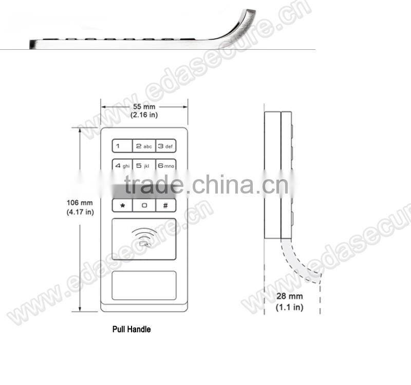 125KHz RFID Gym Digital Locker Lock
