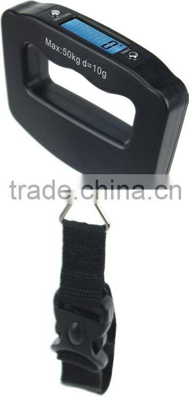 Sounon Hot Selling Digital Luggage Scale with Hook or Strap