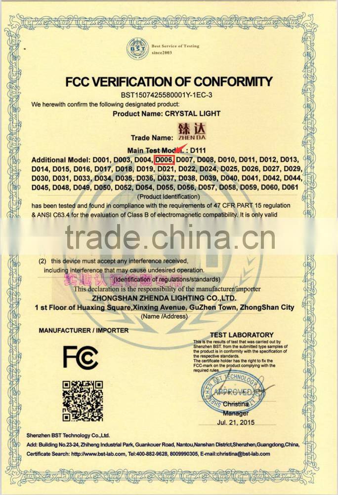 crystal chandelier lighting crystal ceiling decoration