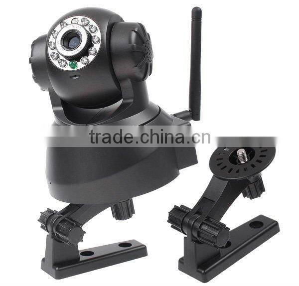 Wireless&Wired Network CCTV IP Camera with IR LED