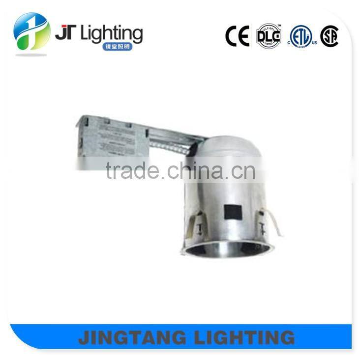 ETL 6 inch 120V Remodel IC Airtight recessed fluorescent lighting