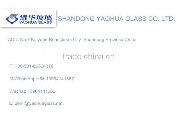 Hot Sale clear /colored office partition laminated glass