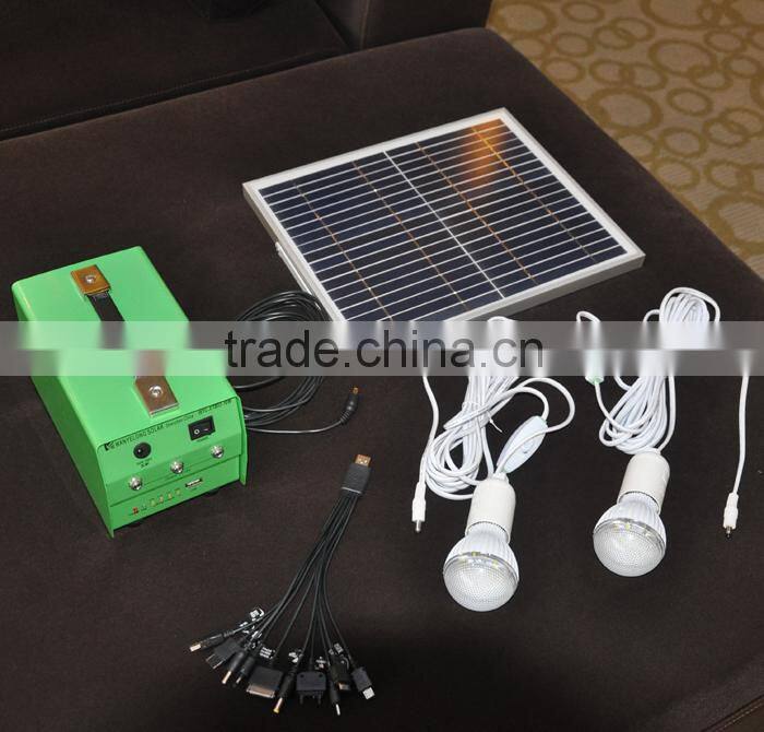 2015 10Watts backpack solar energy systems , solar energy home lighting systems