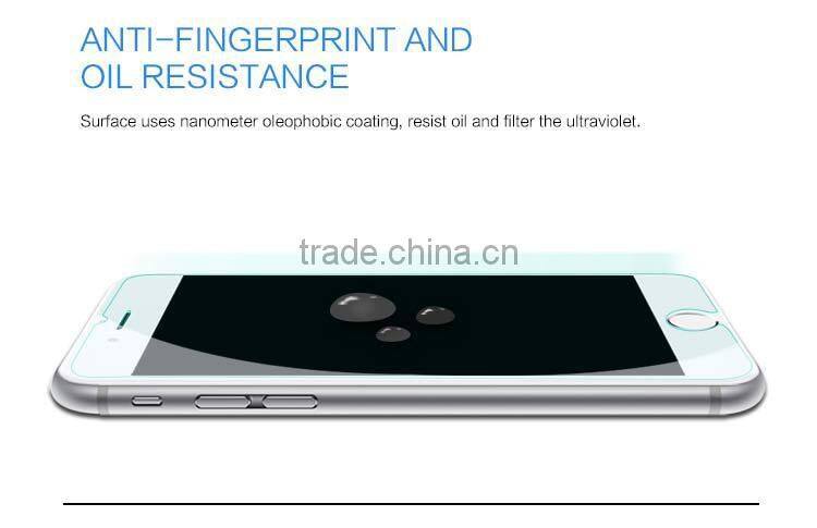 hot new products for 2015 bubble-free anti blue ray tempered glass screen protector for apple phone