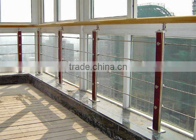RP-273 glass pool fence,veranda, glass railing post