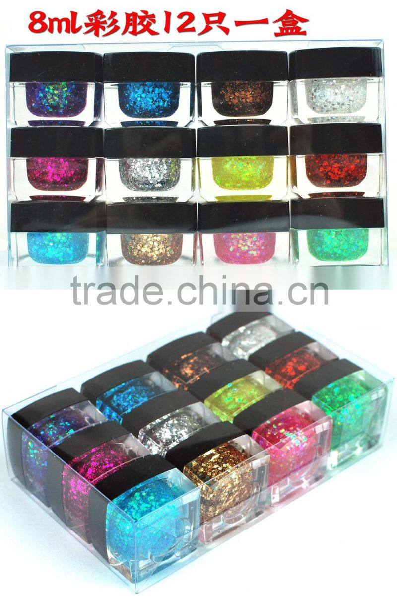 GEL 20ML Soak off color GEL for nail art 147 colors for choose