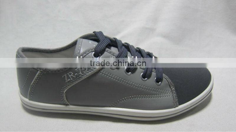 2013 new mens fashion casual shoes with PU upper & PVC outsole shoes for men in stock