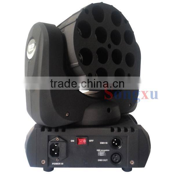 12*10w moving beam head rgbw 4in1 performance led school stage lighting for show acting