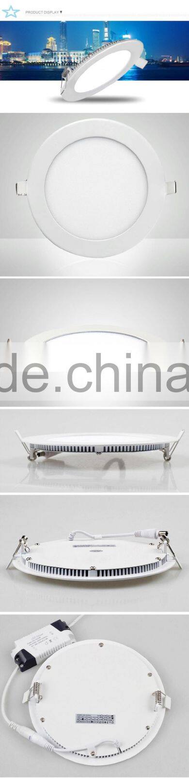 WW/PW/CW CCT, Ultra Slim Recessed, 6W Round LED Downlight