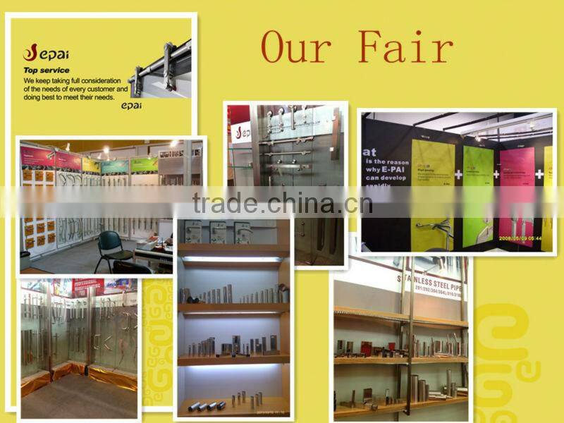 Stainless steel glass door fitting for sliding door ( glass connector)