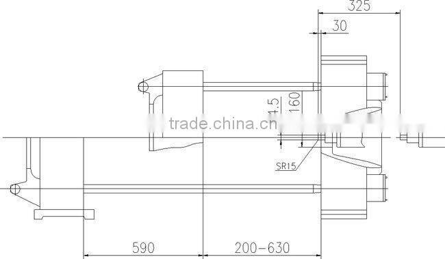 HTW280 PVC alibaba express pipe fittings injection machine