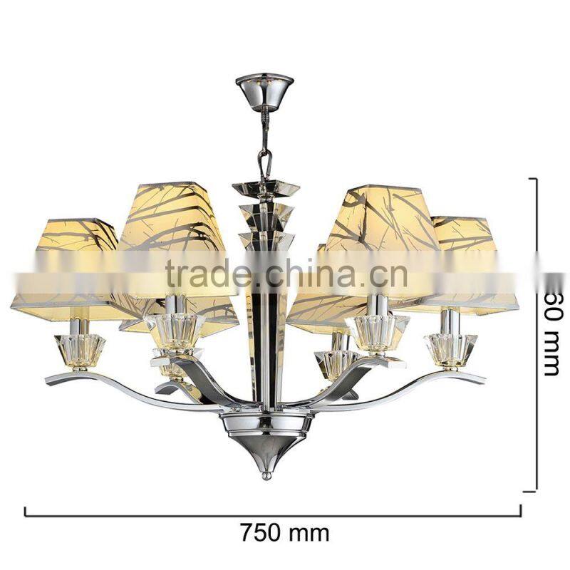 hand blown art glass iron pendant light