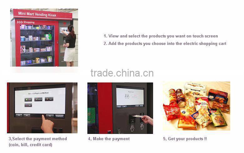 Hair care products mini mart vending for girls