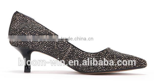 Fashion elegant autumn offcie shoes for lady