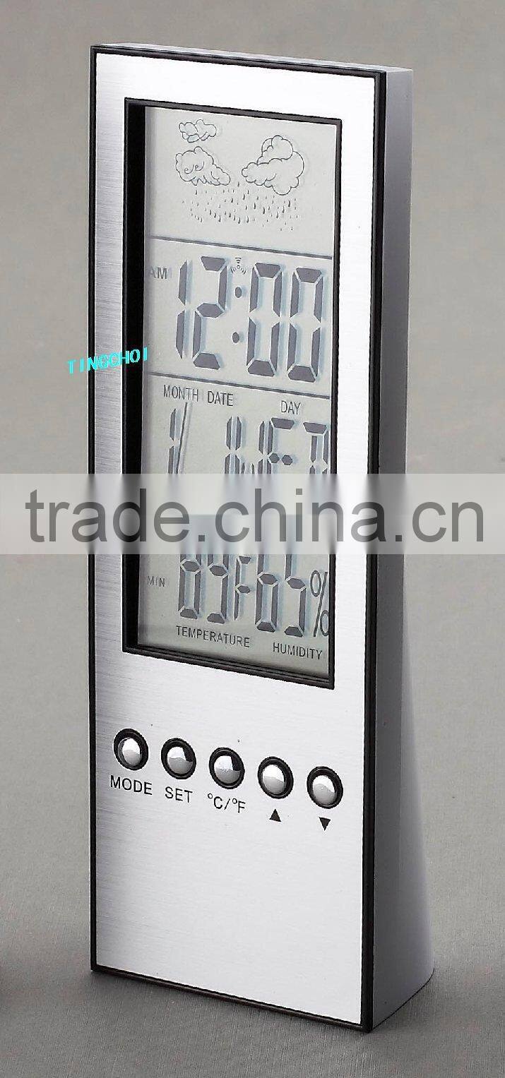 lcd water powered clock