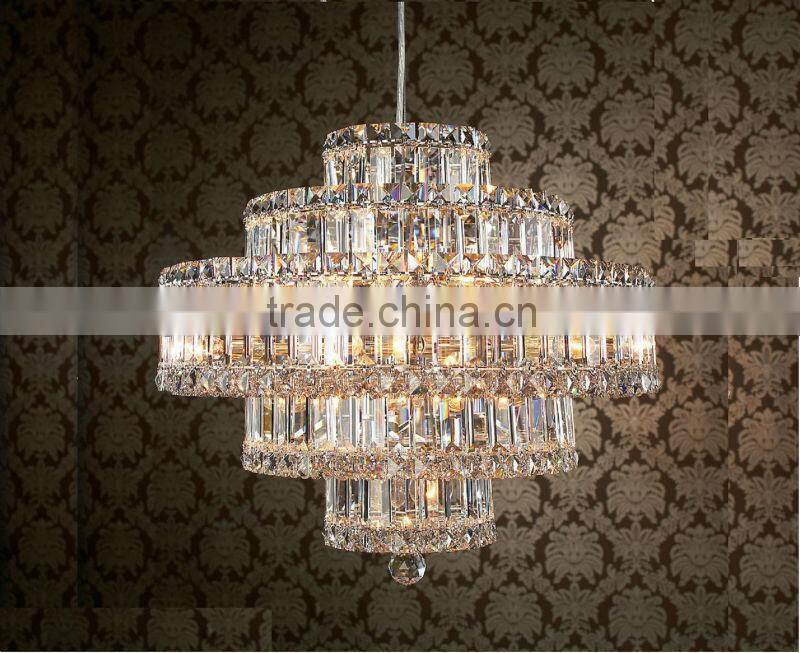 2014 new design Crystal Chandelier for hotel,villa or restaurant