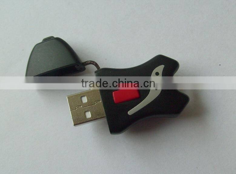 Mini USB charged LED Torch for garment