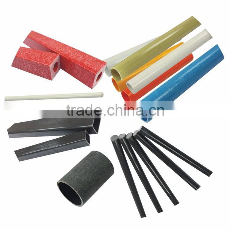 FRP pipeline pulling Conduit snake rod , Fibreglass Drainer, fiberglass pipe producing frp fiberglass tubes