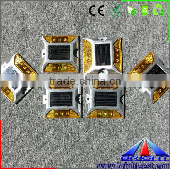 IP68 waterproof reflective flashing light, reflective road stud