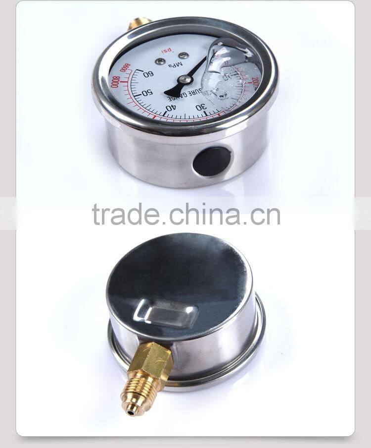 ningbo sales low pressure gauge for gas differential pressure gauge