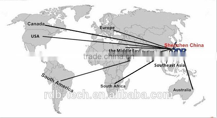 RDB PIR sensor advertising signage player with RS232 Control,6 LED push buttons DS005B-10