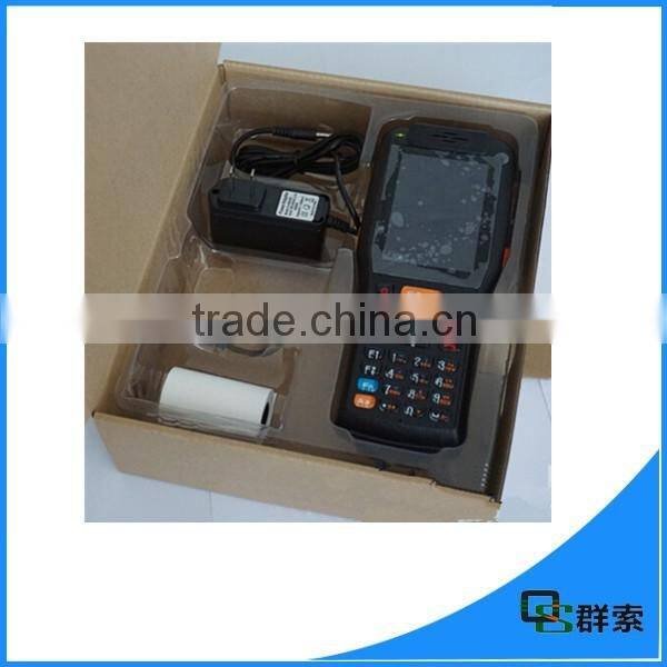 all-in-one nfc pos terminal with printer,data collector,fingerprint/barcode scanner PDA3505