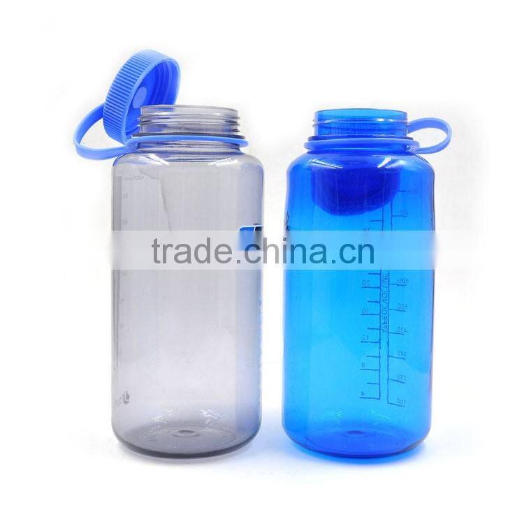 1 Liter BPA free Plastic Wide Mouth Sport Water Bottle Wholesale - Tritan Safe Material