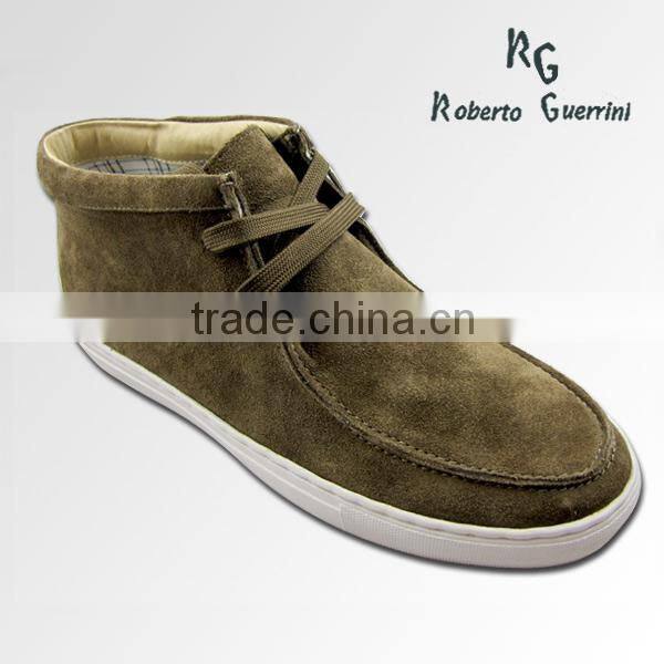 Fashion Lace Up Cow Suede Snow Boot