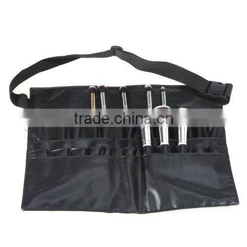 PU Professional Cosmetic Makeup Brush Apron Bag Artist Belt Strap Holder
