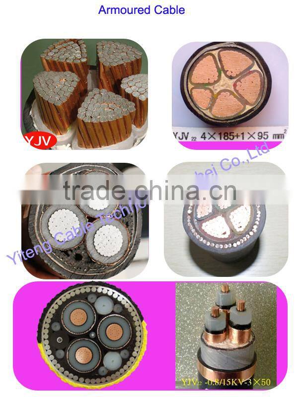 XLPE Insulation PVC jacket Steel Armored low voltage Power Cable