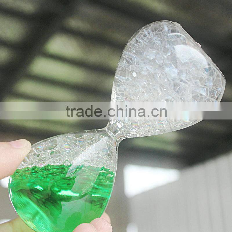 2014 Hot Sale Liquid Timer Bubble /Hourglass With Bubble