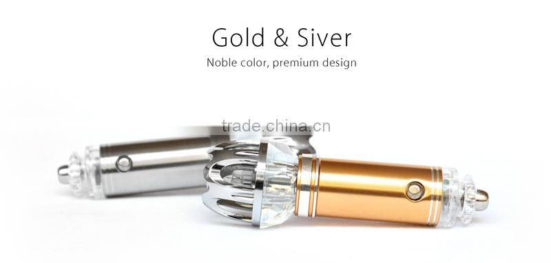 2015 New Products Negative Ion Car Air Purifier with Light