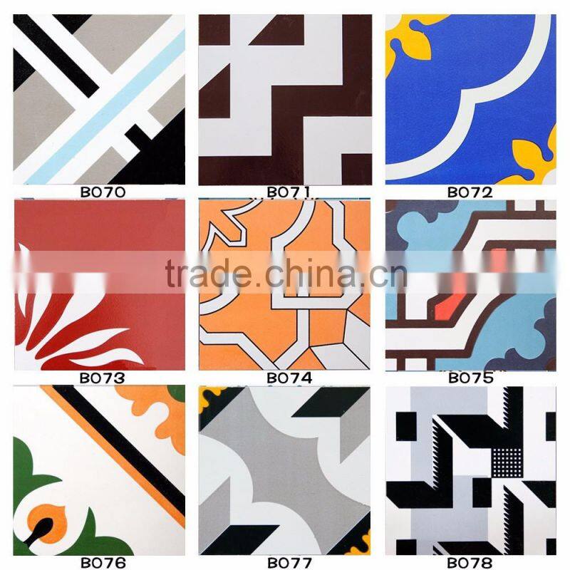 200x200mm decorative building materials, handmade moroccan cement tile