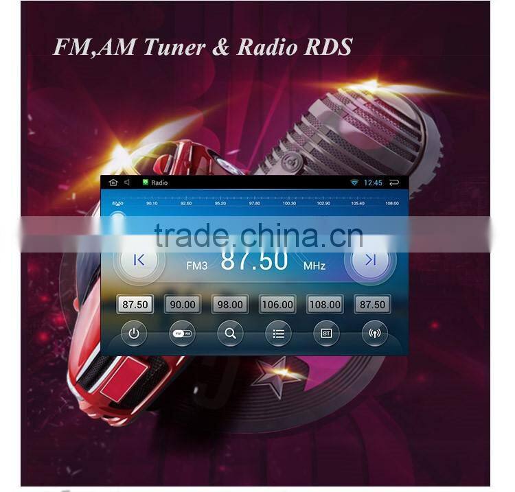 Wholesale Android Operation System Quad core 1.6ghz Bluetooth DVD GPS Wifi 3G Multi-Languages 10.1 inch Car DVD player