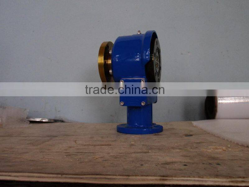 non-standard slew drive with helical gear for solar tracking system rotating parts