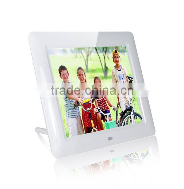 8" digital photo album high resolution digital photo frame