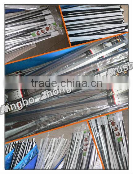 metal channel weather door strip brush