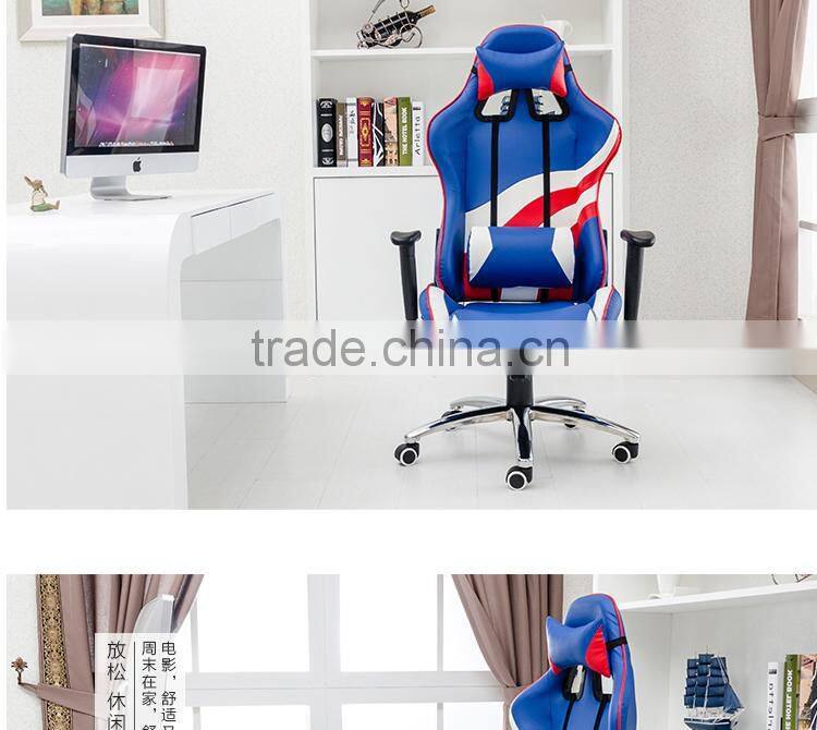 Luxry New style PU leather High quality Gaming racing office chair Y182
