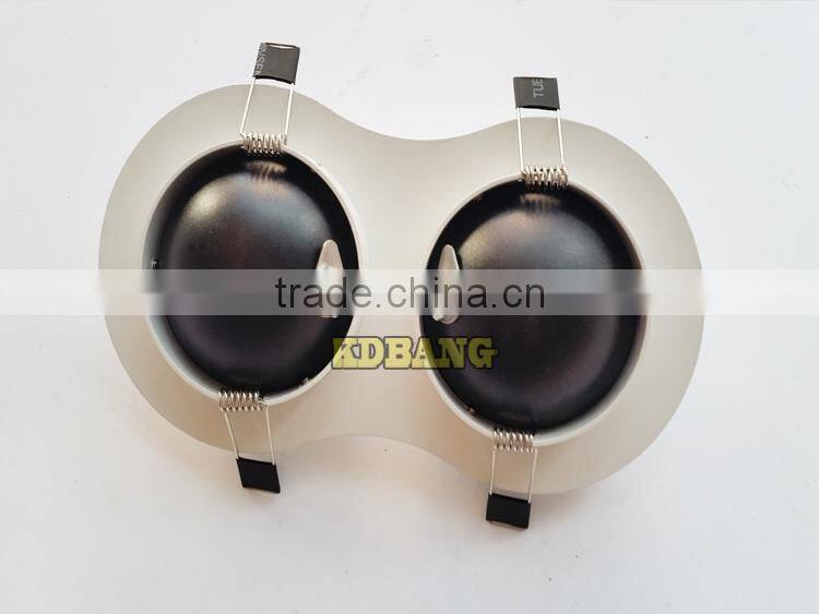 Wholesale high quality adjustable double 2014 led downlight